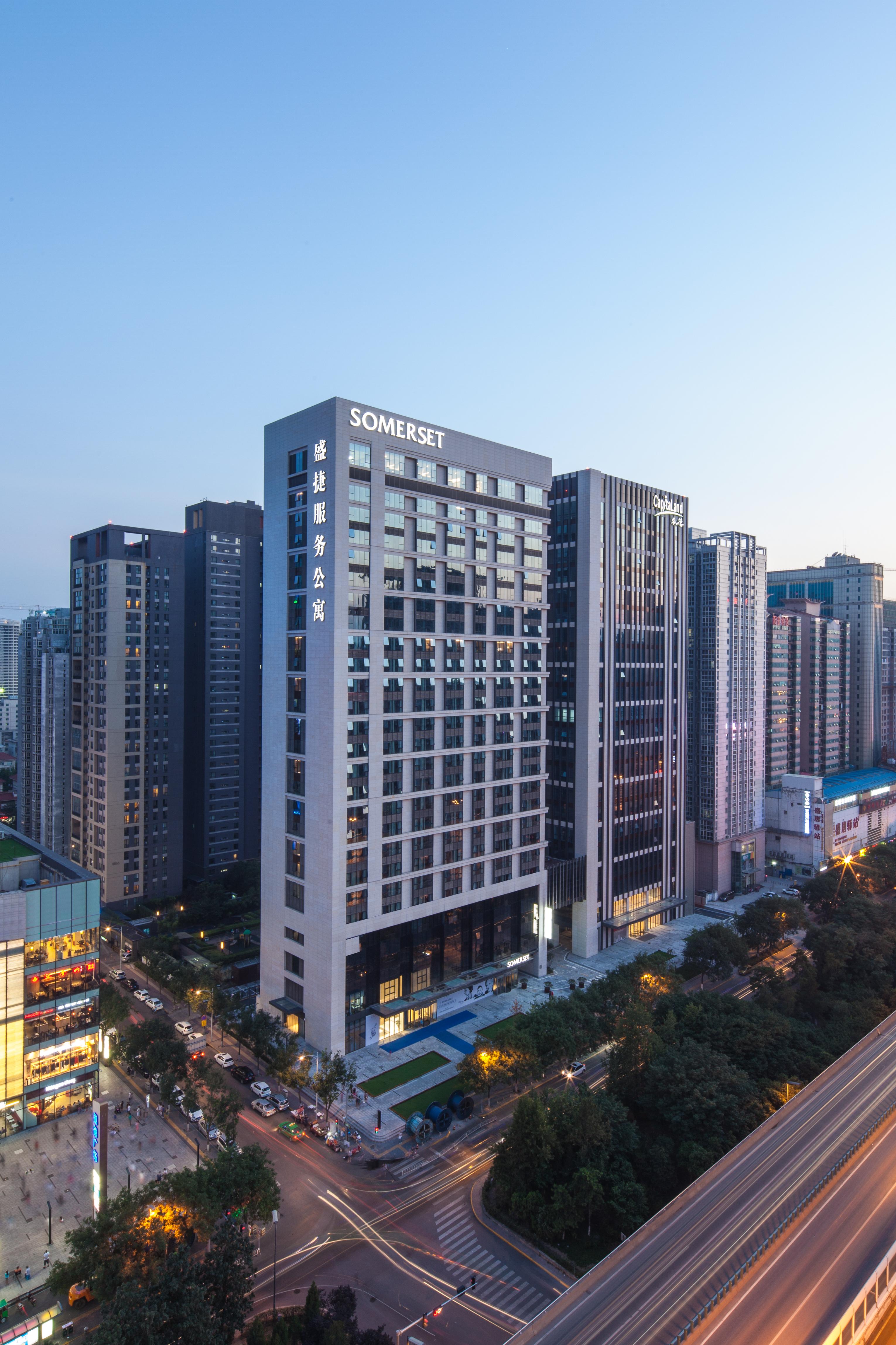 西安盛捷新地城服务公寓式酒店 外观 照片